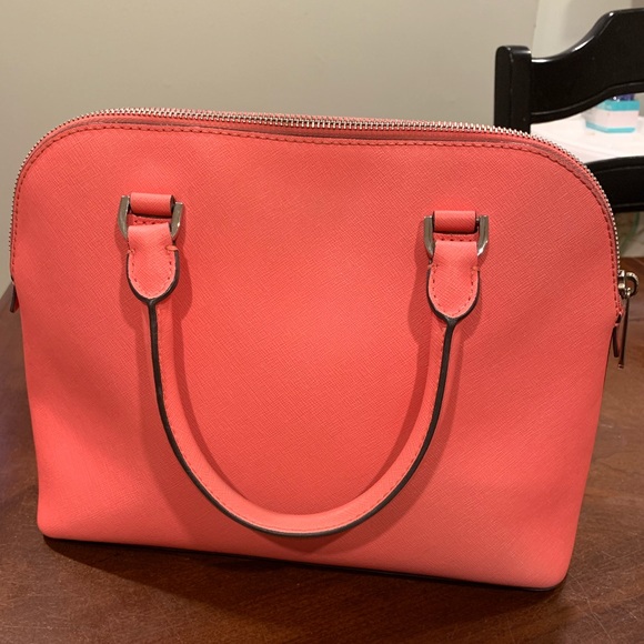 Michael Kors Pink Grapefruit Dome Satchel - Picture 2 of 7